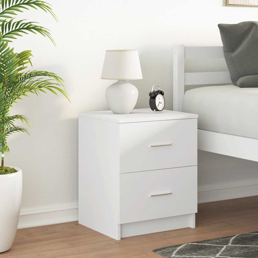 Bedside Cabinet With 2 Drawers 40X36X50 Cm