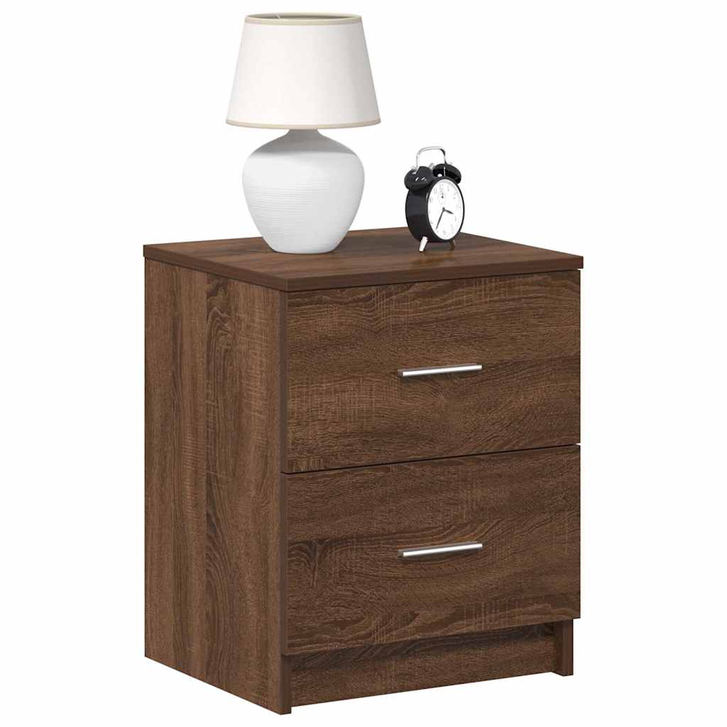 Bedside Cabinet With 2 Drawers 40X36X50 Cm