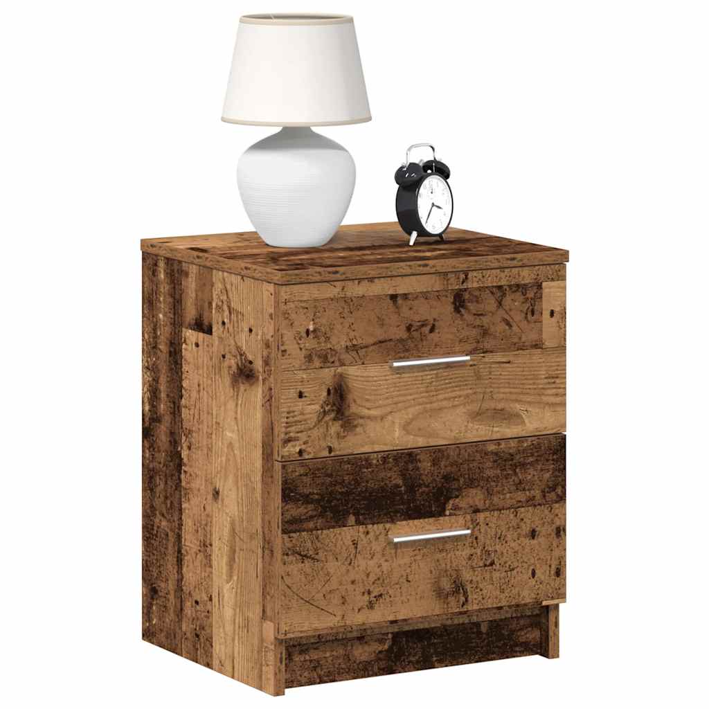 Bedside Cabinet With 2 Drawers 40X36X50 Cm