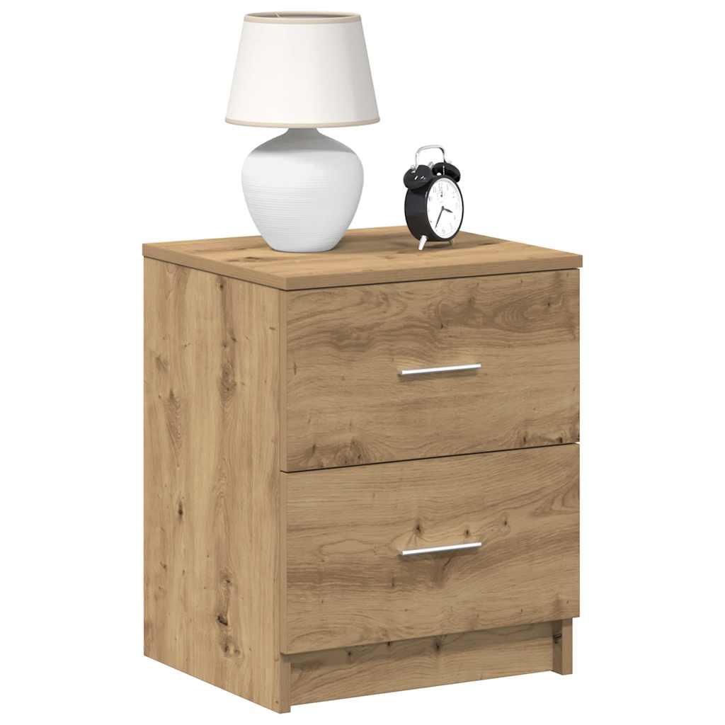 Bedside Cabinet With 2 Drawers 40X36X50 Cm