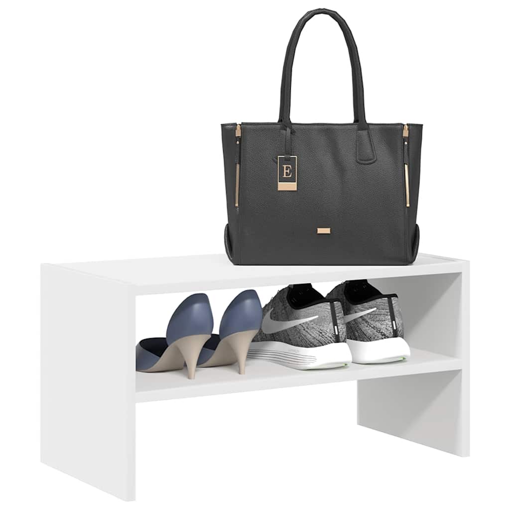 Shoe Rack Stackable Oak 60X30X30.5 Cm