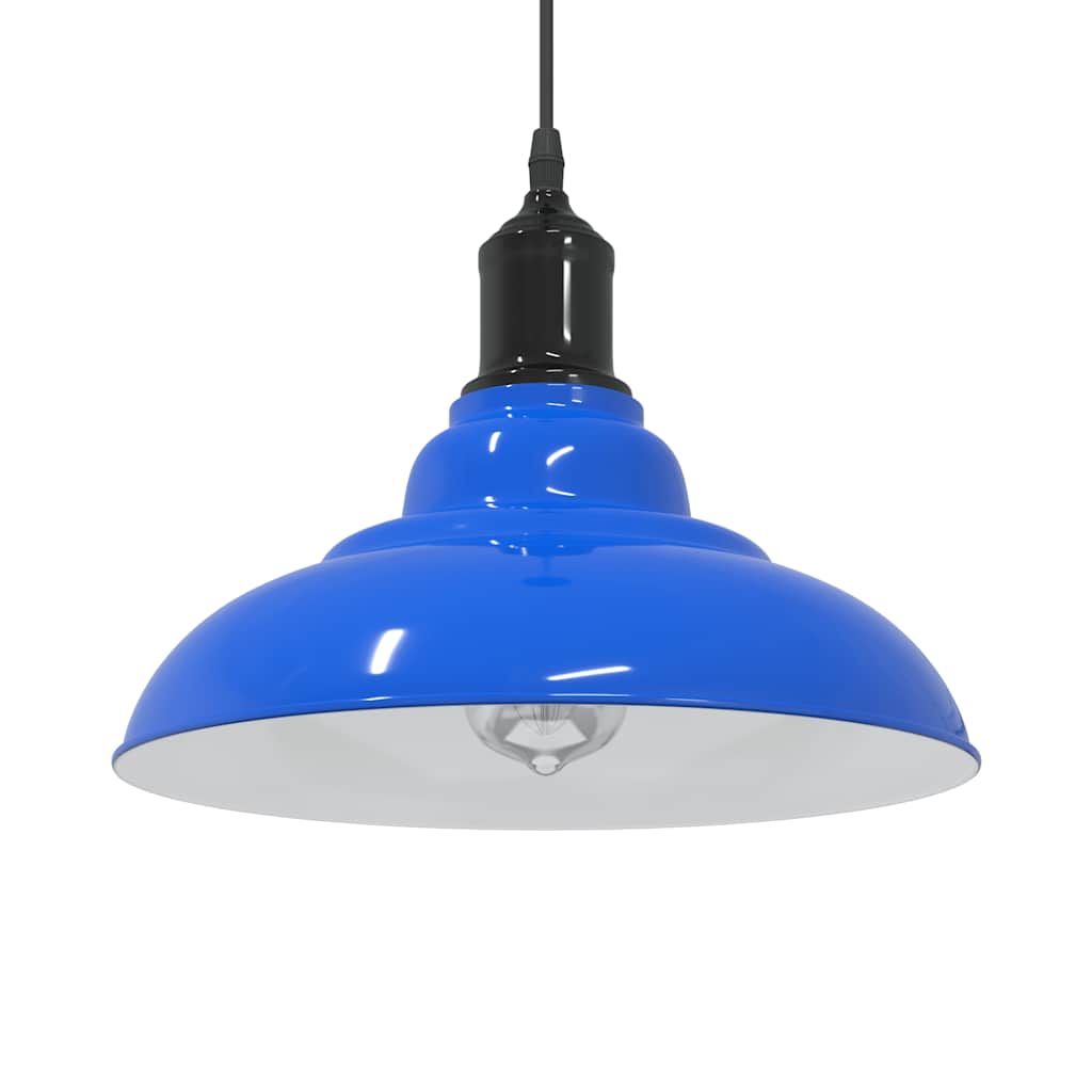 Pendant Lamp Height Adjustable E27 Ø 31 Cm Metal