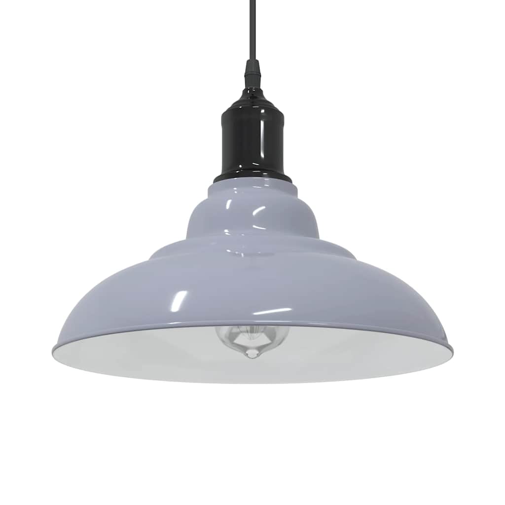 Pendant Lamp Height Adjustable E27 Ø 31 Cm Metal