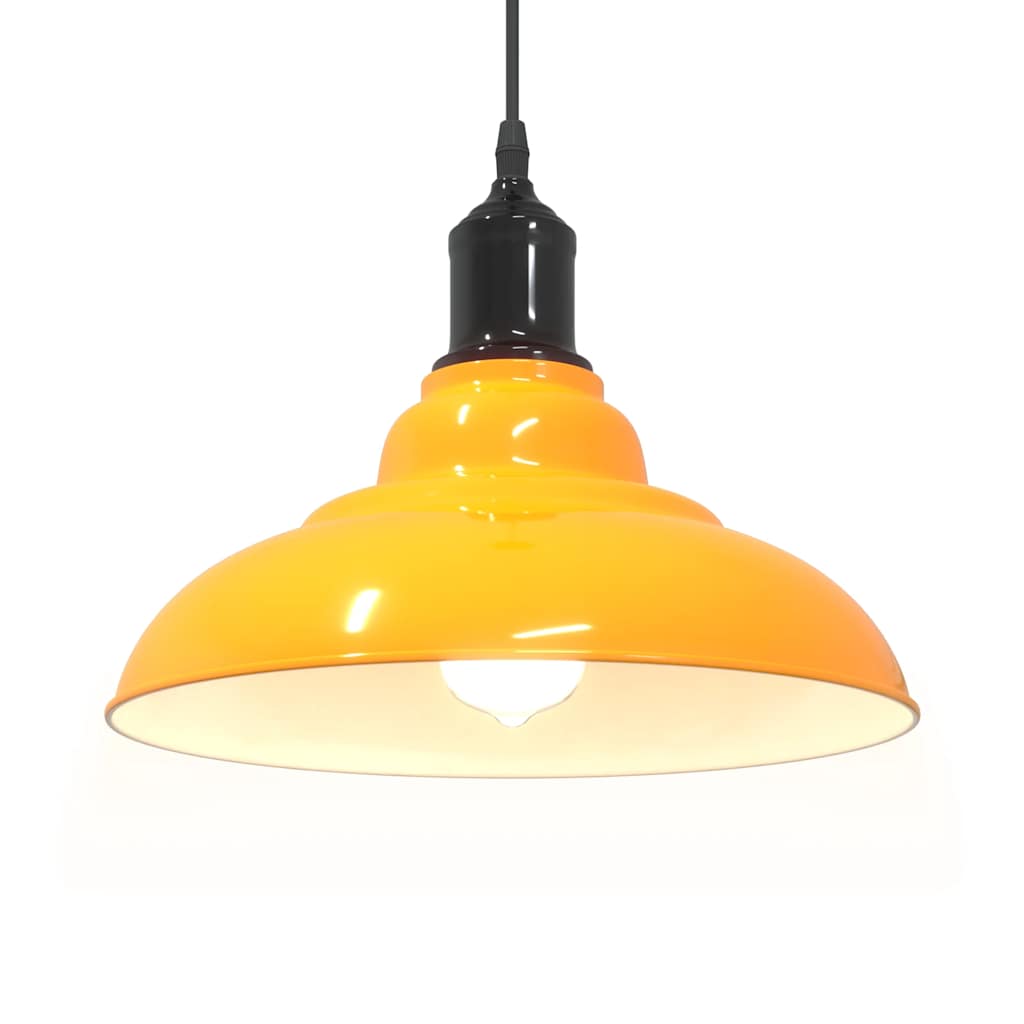 Pendant Lamp Height Adjustable E27 Ø 31 Cm Metal