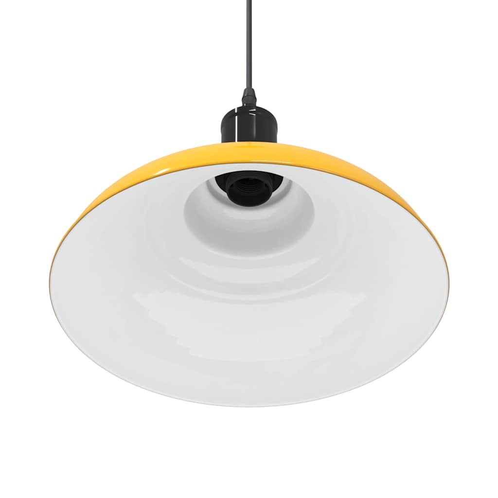 Pendant Lamp Height Adjustable E27 Ø 31 Cm Metal