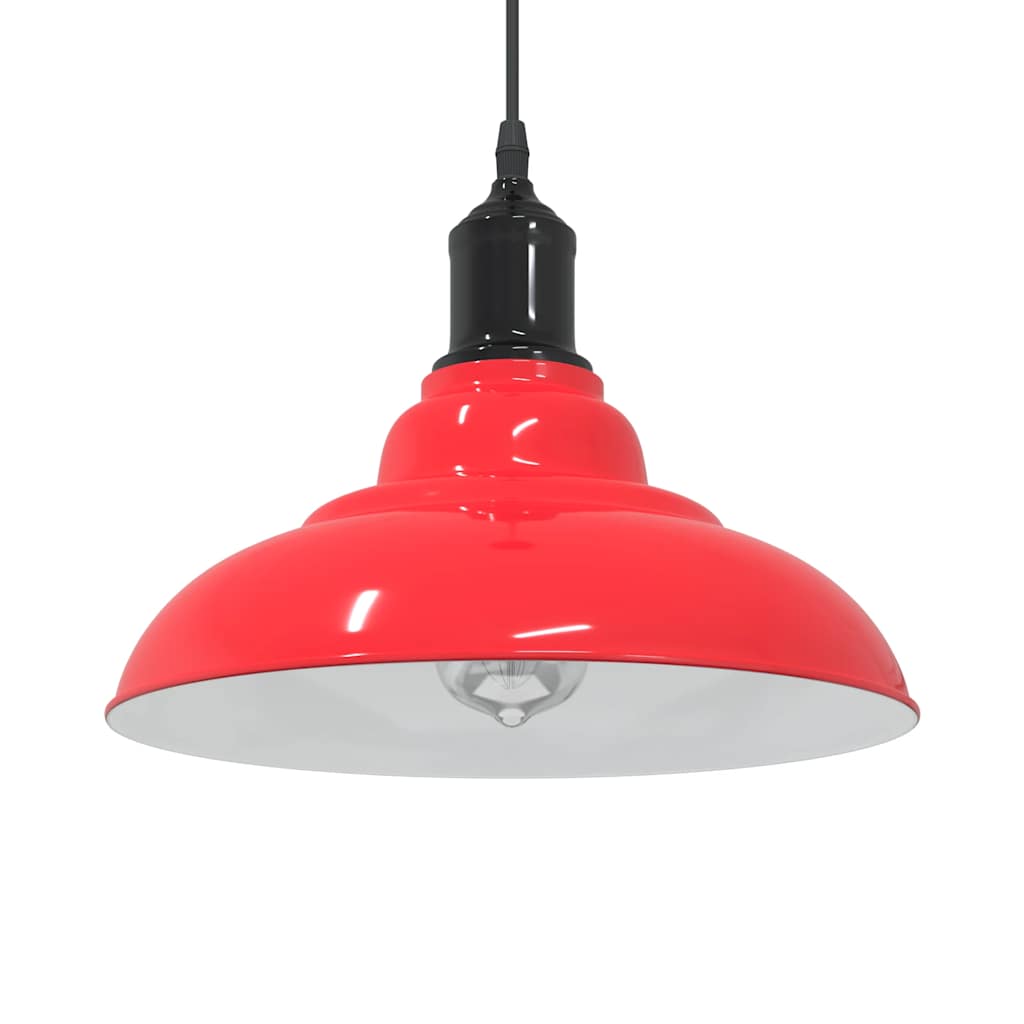 Pendant Lamp Height Adjustable E27 Ø 31 Cm Metal