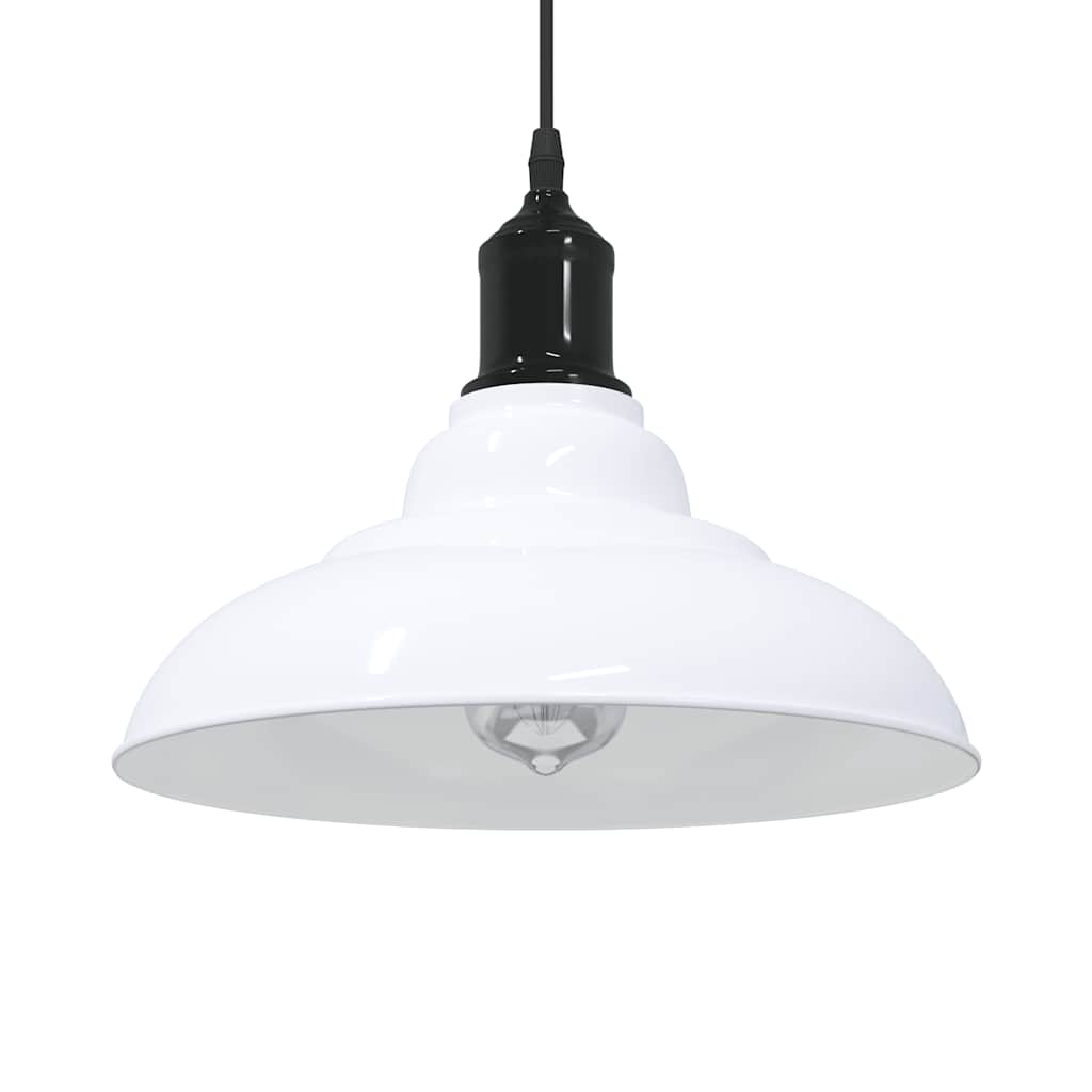 Pendant Lamp Height Adjustable E27 Ø 31 Cm Metal