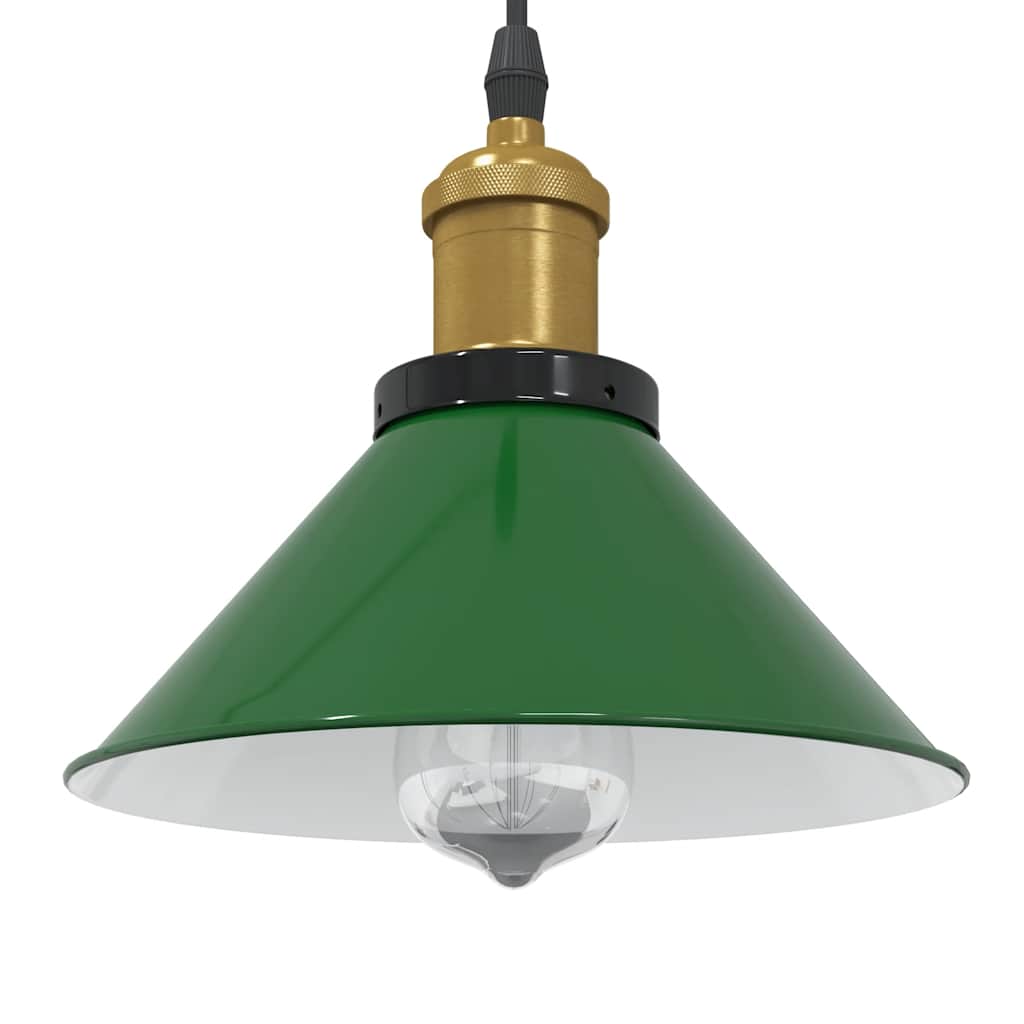 Pendant Lamp Height Adjustable E27 Ø 22 Cm Metal