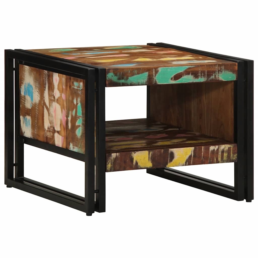 Coffee Table 50X50X38 Cm Solid Wood Reclaimed