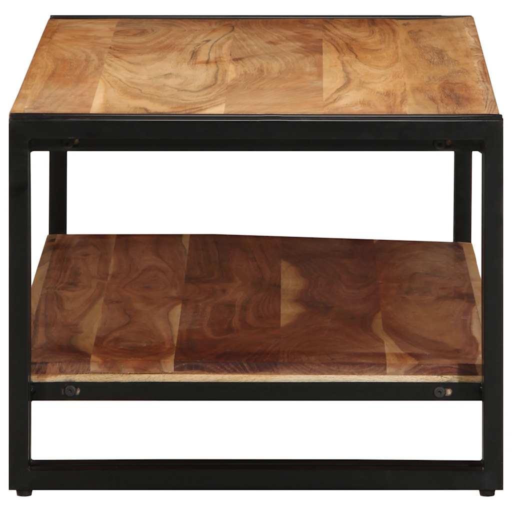 Coffee Table 90X50X38 Cm Solid Wood Acacia