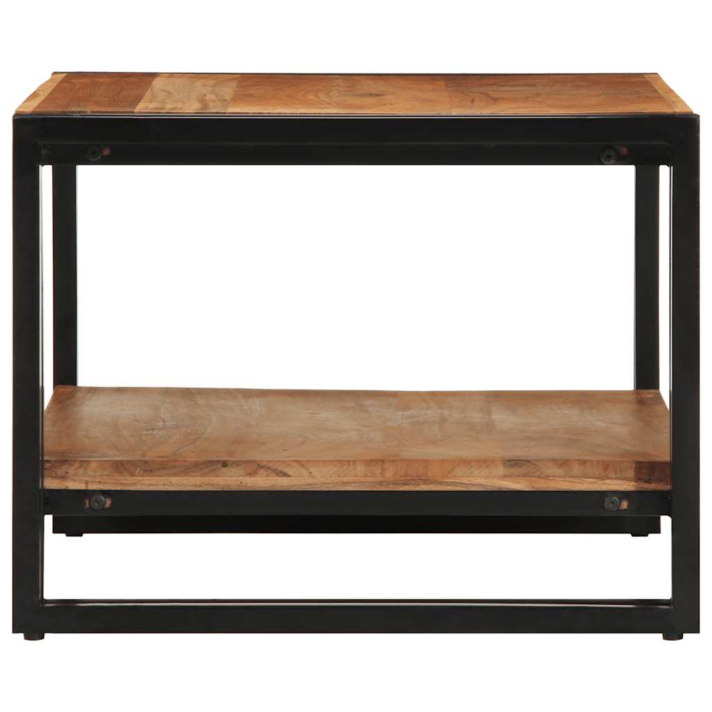 Coffee Table 70X50X38 Cm Solid Wood Acacia