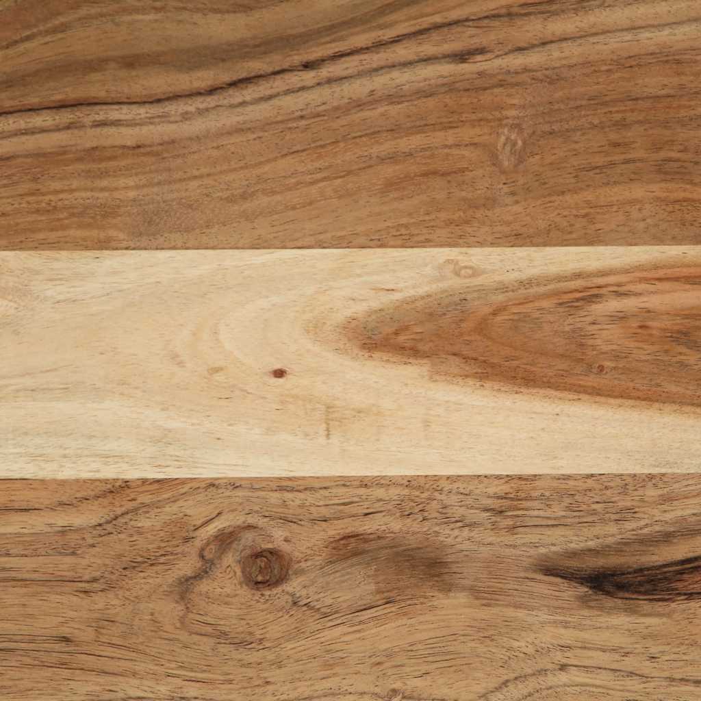 Coffee Table 70X50X38 Cm Solid Wood Acacia