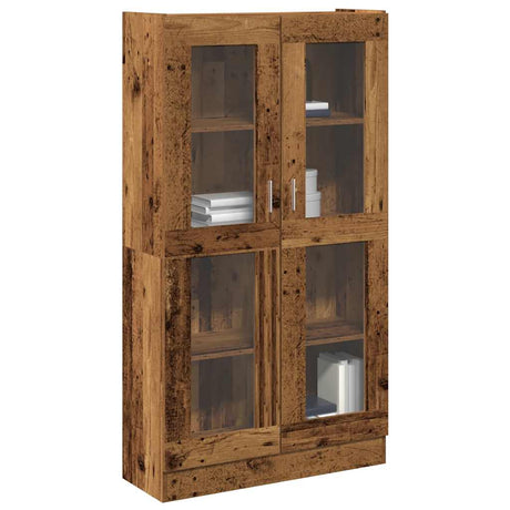 Vitrine Cabinet 82.5X30.5X Engineered Wood