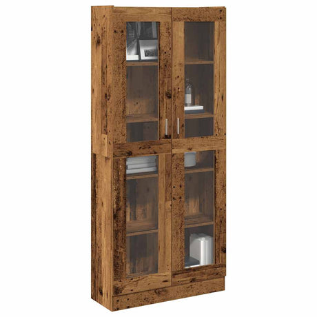 Vitrine Cabinet 82.5X30.5X Engineered Wood