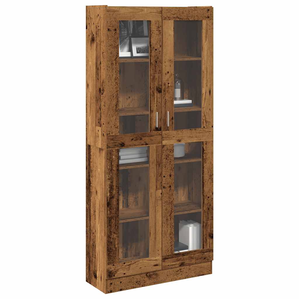 Vitrine Cabinet 82.5X30.5X Engineered Wood
