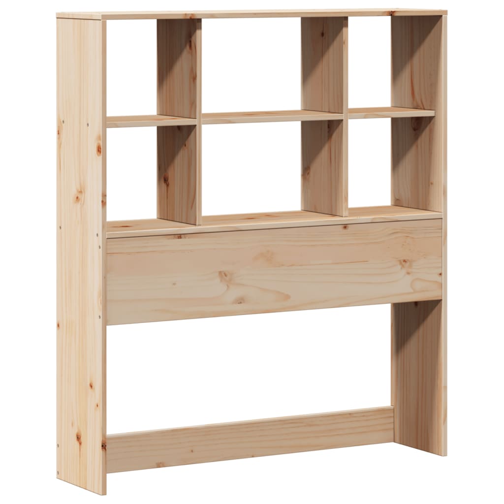 Bookcase Bed Without Mattress Small Single Solid Wood Pine