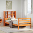Bookcase Bed Without Mattress Small Single Solid Wood Pine
