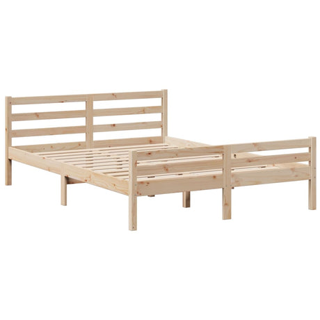Bookcase Bed Without Mattress Solid Wood Pine
