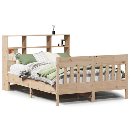 Bed Frame Without Mattress King Size Solid Wood Pine