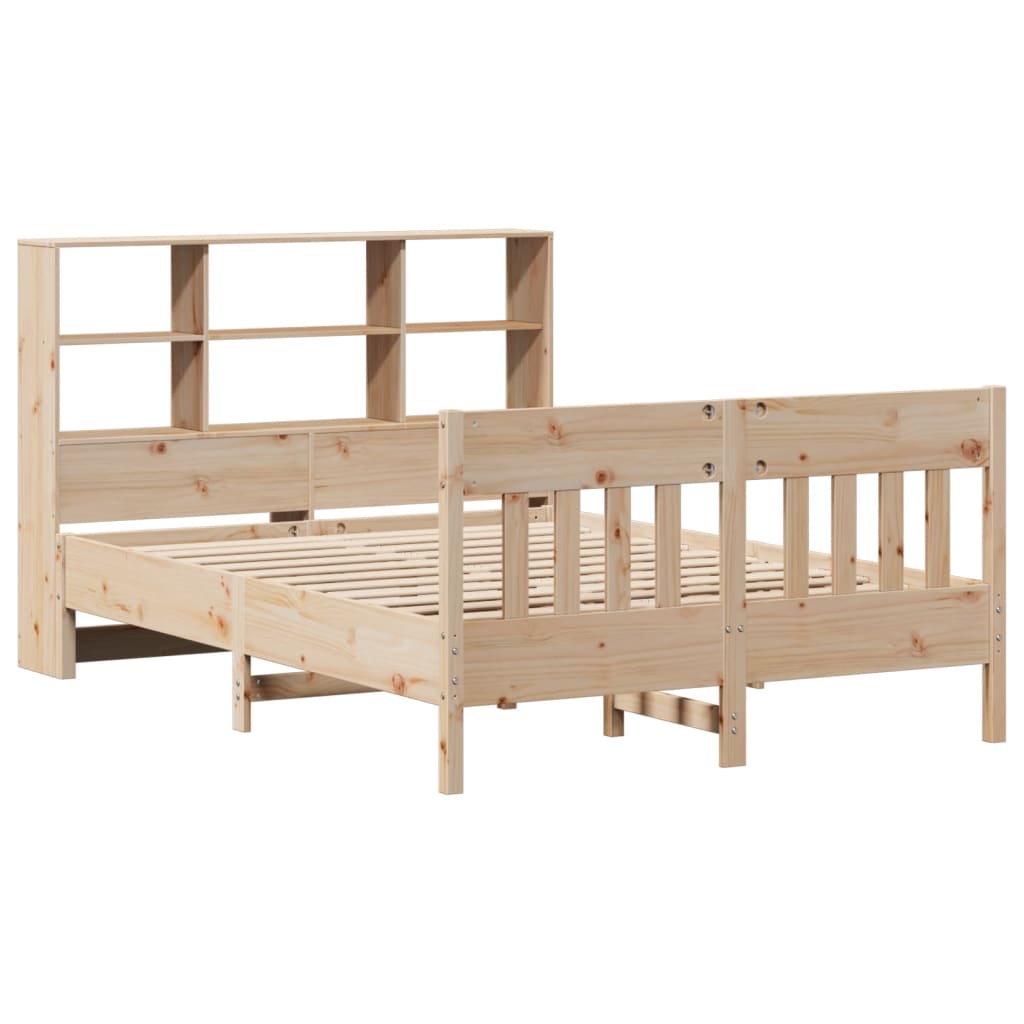 Bed Frame Without Mattress King Size Solid Wood Pine