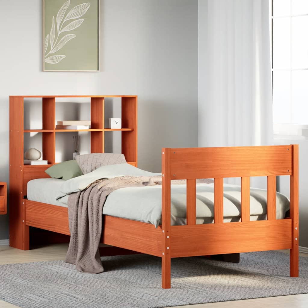 Bed Frame Without Mattress King Size Solid Wood Pine