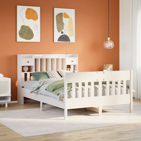 Bed Frame Without Mattress Super King Solid Wood Pine