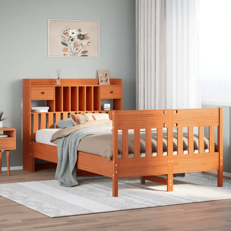 Bed Frame Without Mattress Super King Solid Wood Pine