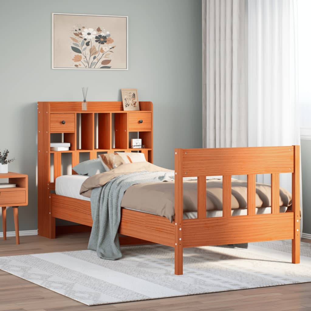 Bed Frame Without Mattress Super King Solid Wood Pine