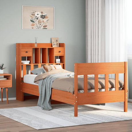 Bed Frame Without Mattress Super King Solid Wood Pine