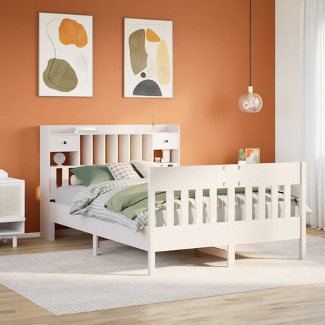 Bed Frame Without Mattress Super King Solid Wood Pine