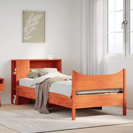 Bed Frame Without Mattress Solid Wood Pine