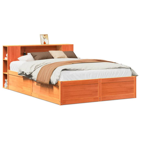 Bed Frame Without Mattress King Size Solid Wood Pine