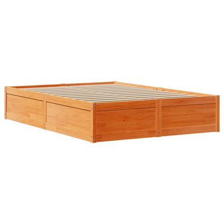 Bed Frame Without Mattress King Size Solid Wood Pine