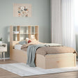 Bed Frame Without Mattress Solid Wood Pine