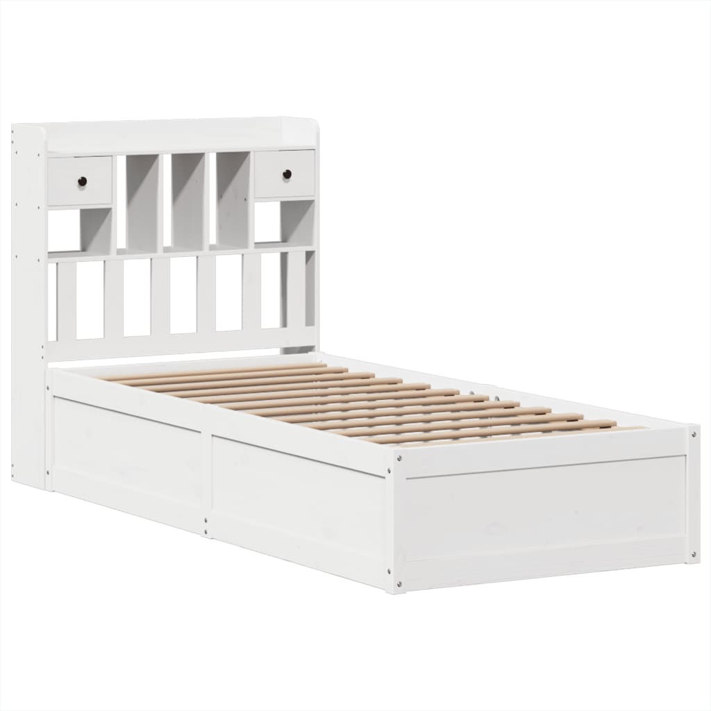Bed Frame Without Mattress Solid Wood Pine