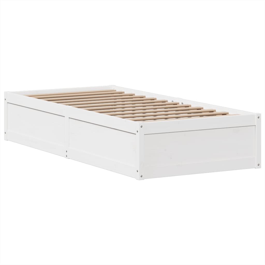 Bed Frame Without Mattress Solid Wood Pine