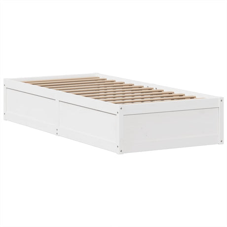 Bed Frame Without Mattress Solid Wood Pine