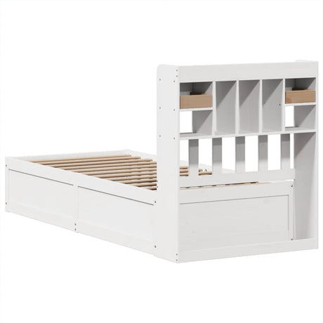 Bed Frame Without Mattress Solid Wood Pine