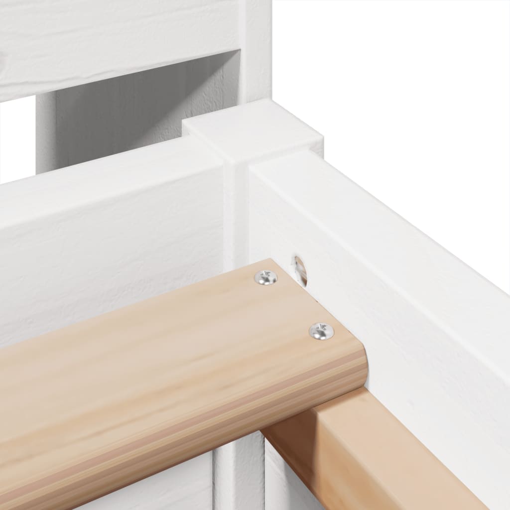 Bed Frame Without Mattress Solid Wood Pine