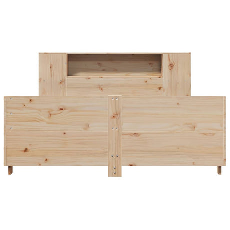 Bed Frame Without Mattress King Size Solid Wood Pine