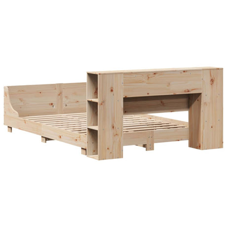 Bed Frame Without Mattress King Size Solid Wood Pine