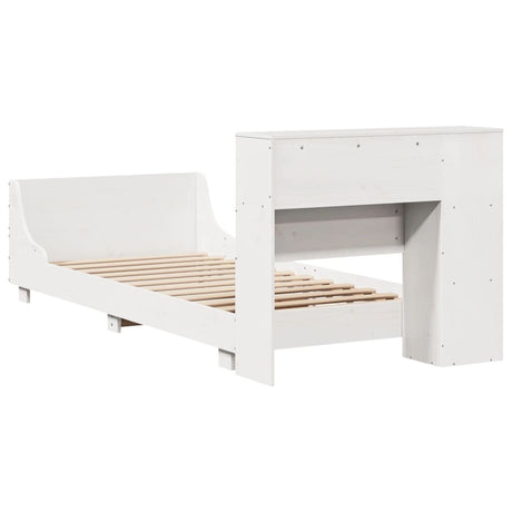 Bed Frame Without Mattress Solid Wood Pine