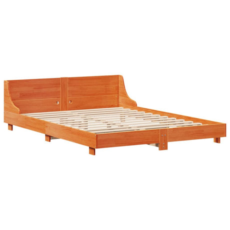 Bed Frame Without Mattress Solid Wood Pine