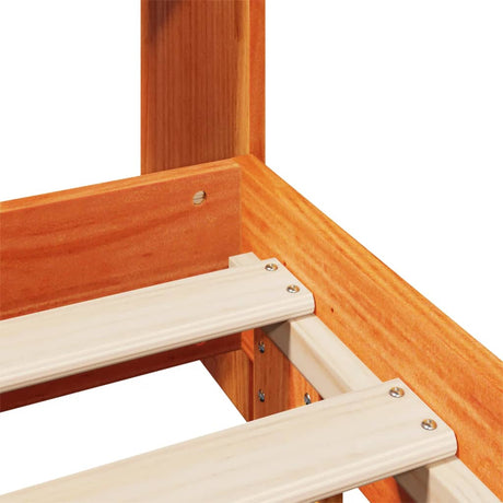 Bed Frame Without Mattress Solid Wood Pine
