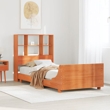 Bed Frame Without Mattress Solid Wood Pine