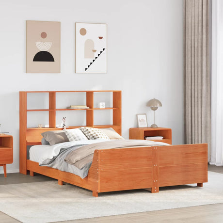 Bed Frame Without Mattress Solid Wood Pine