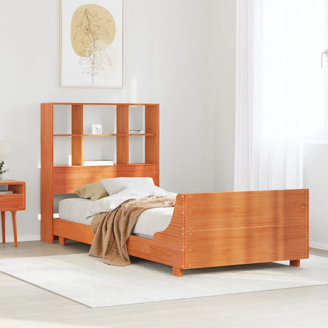 Bed Frame Without Mattress Solid Wood Pine