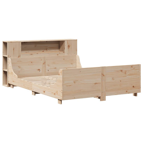 Bed Frame Without Mattress King Size Solid Wood Pine