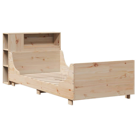 Bed Frame Without Mattress Solid Wood Pine
