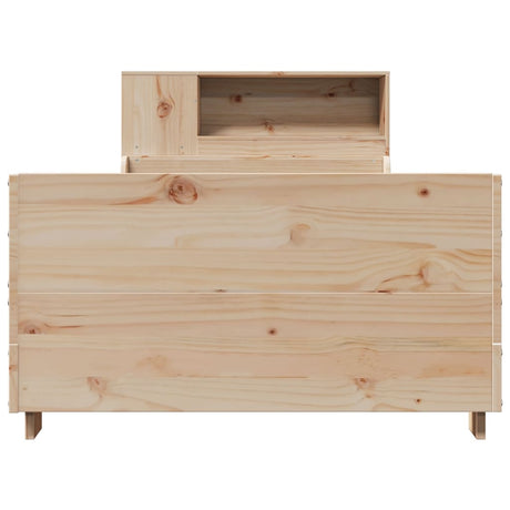 Bed Frame Without Mattress Solid Wood Pine